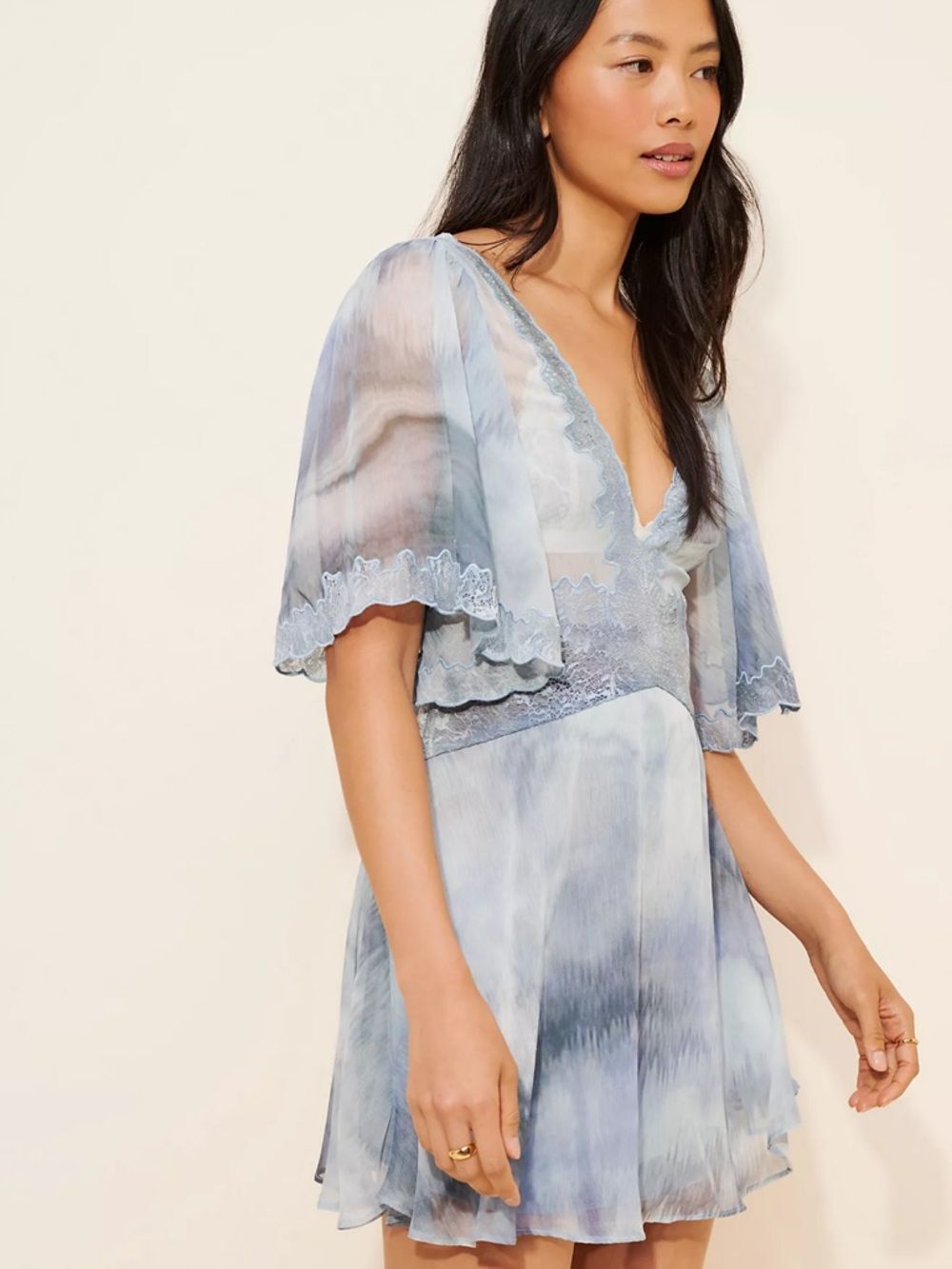 Free People Chance On Me Mini Dress - Picture 2 of 4